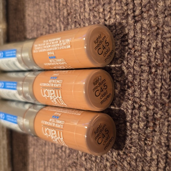 LOREAL WOMEN'S TRUE MATCH SUPER-BLENDABLE CONCEALER BUNDLE OF 3 - Picture 4 of 5